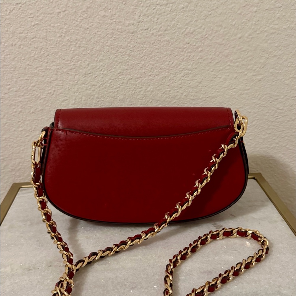 Michael Kors Mila Small Leather Shoulder Bag - Picture 3 of 3